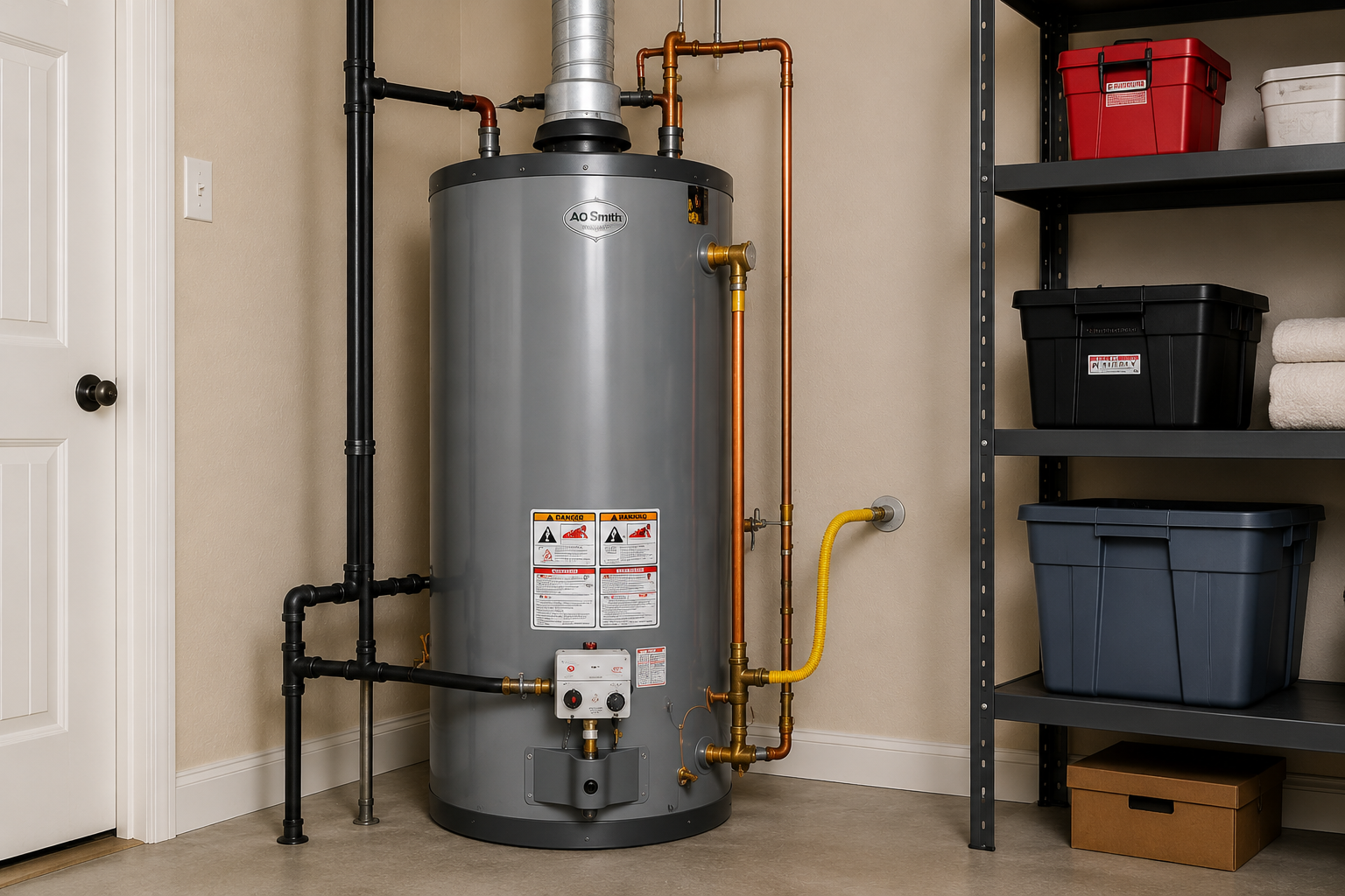 gas water heater installation santa clara
