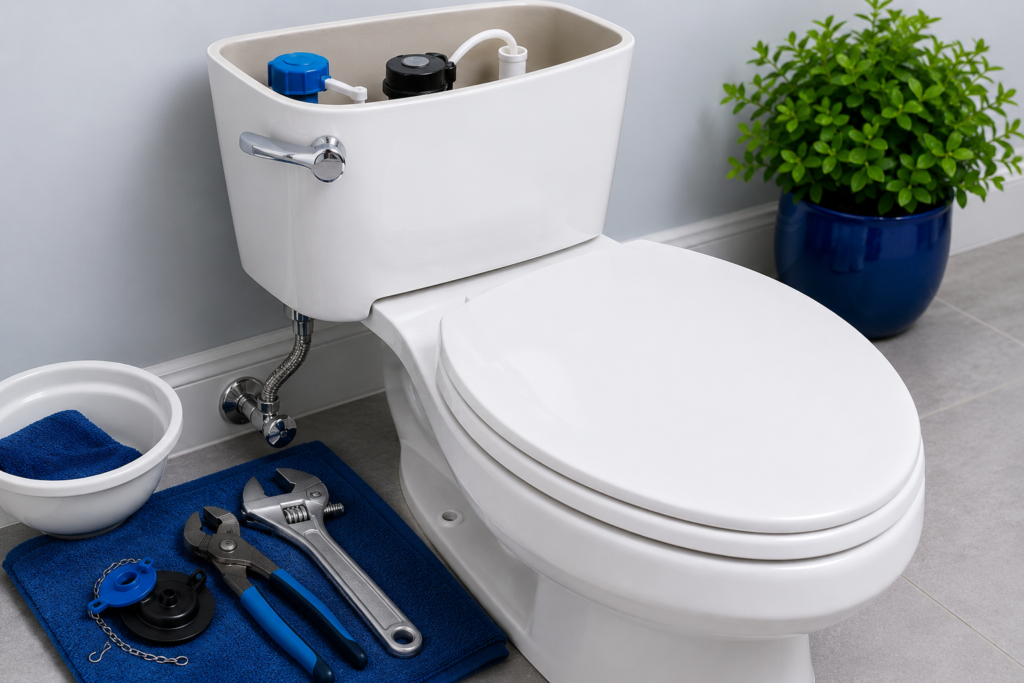 Toilet repair Santa Clara plumber