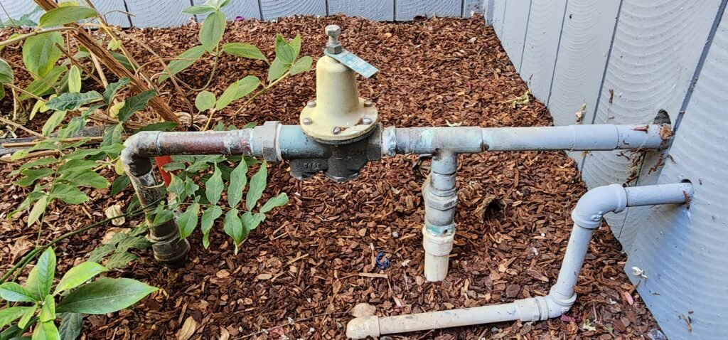 Residential pressure reducing valve in Santa Clara