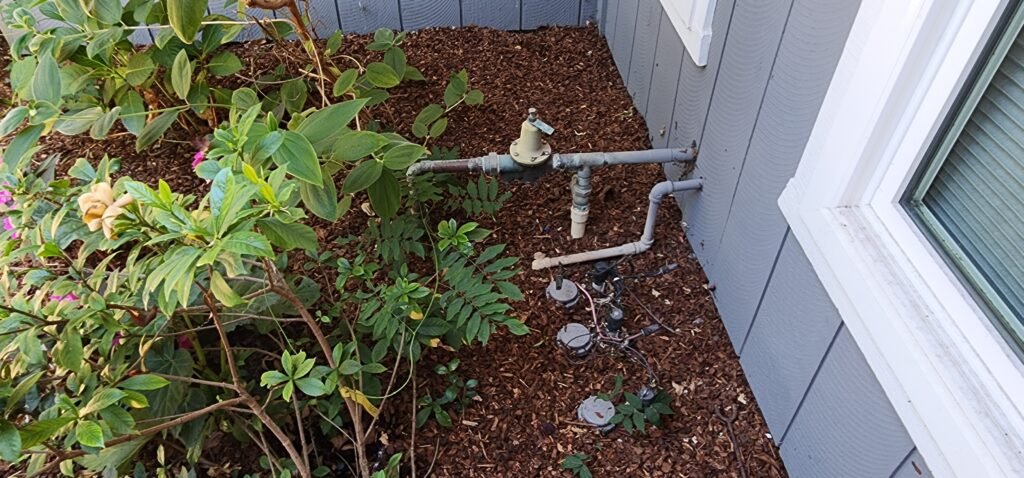 Outdoor pressure reducing valve installation