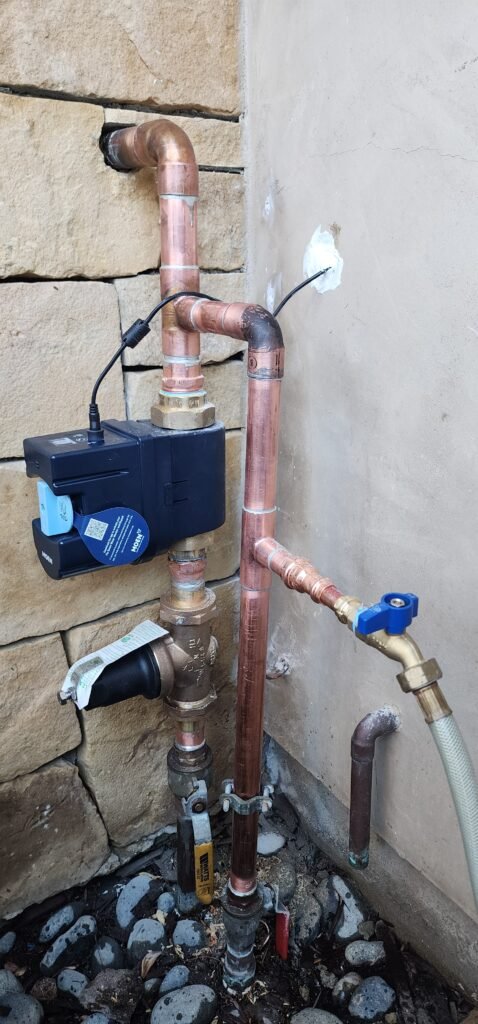 Pressure reducing valve installation in Santa Clara